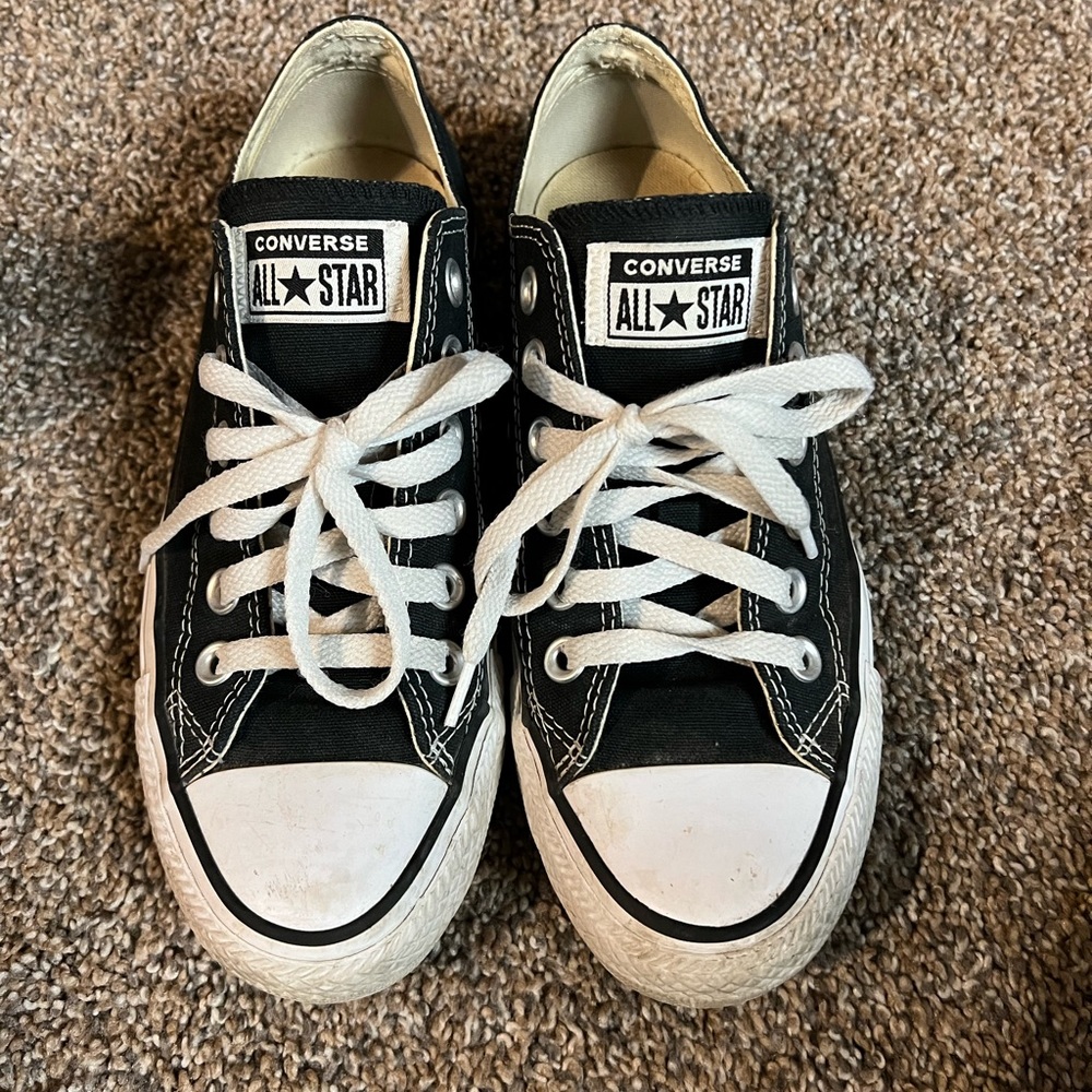 Black-and-white Converse Sneakers